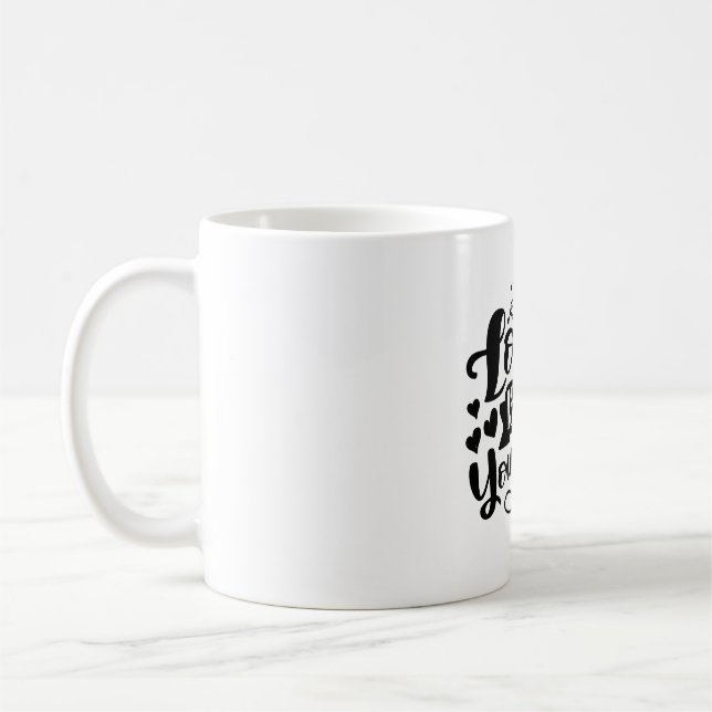 Mug L'amour est tout ce dont vous avez besoin (Gauche)