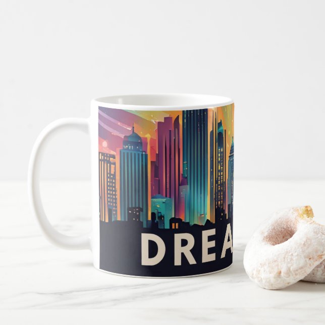Mug L'amour et l'autonomisation (Avec donut)