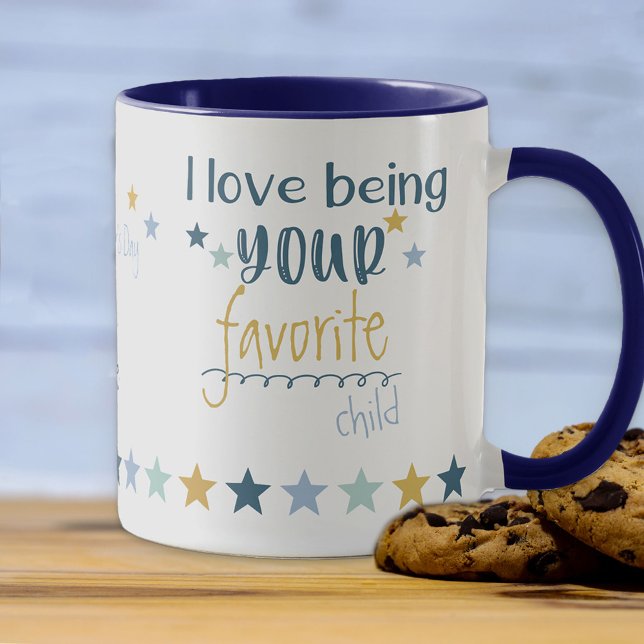 Mug L'amour étant votre enfant favori - Fête des pères (Créateur téléchargé)