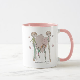 Mug L'amour fait une famille par Annika--tasse de 11