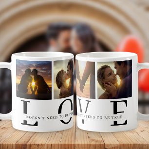 Mug L'amour n'a pas besoin d'être parfait pour la Sain