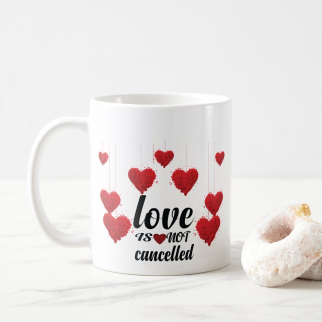 Mug L'amour n'est pas annulé (Avec donut)