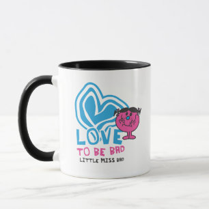 Mug L'amour pour être mauvais Coeur déformé