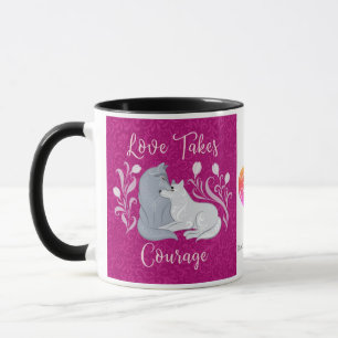 Mug L'amour prend courage