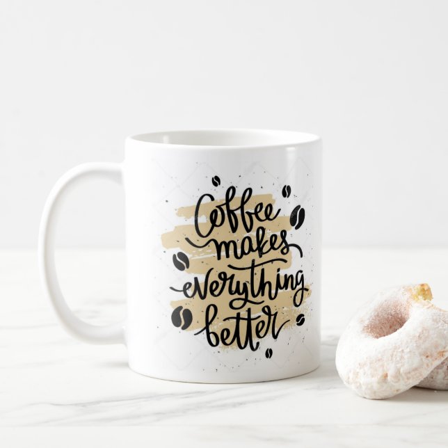 Mug L'Amoureux Du Café Drôle cool Dit : (Avec donut)
