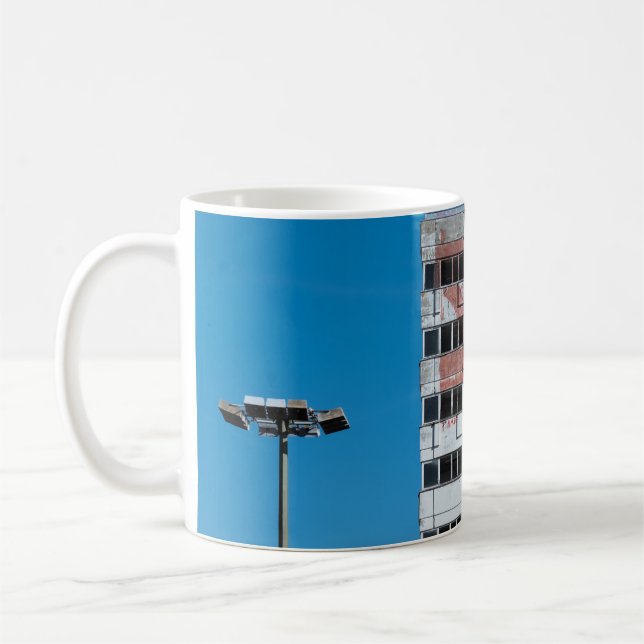 MUG LAMPE POST GRIS ET NOIR (Gauche)