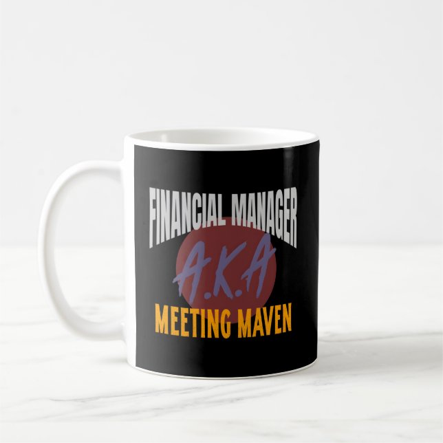 Mug L'analyste financier Aka Meeting Maven Work (Gauche)