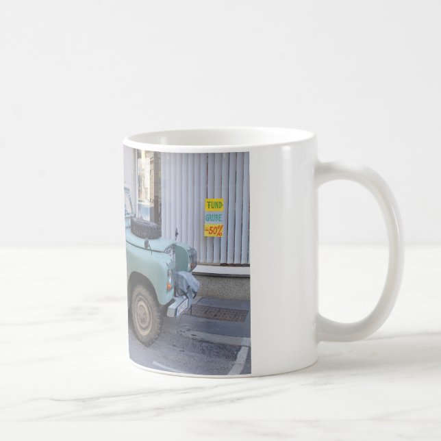 Mug Land Rover vert (Droite)