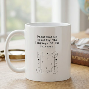 Mug Langage de l'Univers Enseignement des Mathématiq