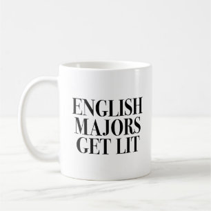 Mug L'anglais se spécialise Get Lit
