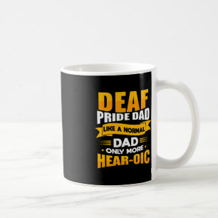 Mug Langue des signes pour les hommes Sensibilisation 