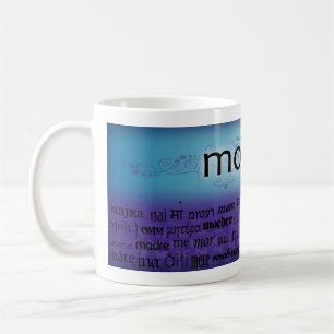 Mug Langues de "mère" -