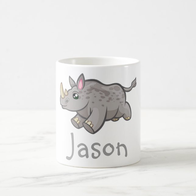 Mug L'animal drôle mignon de jungle de faune de (Centre)