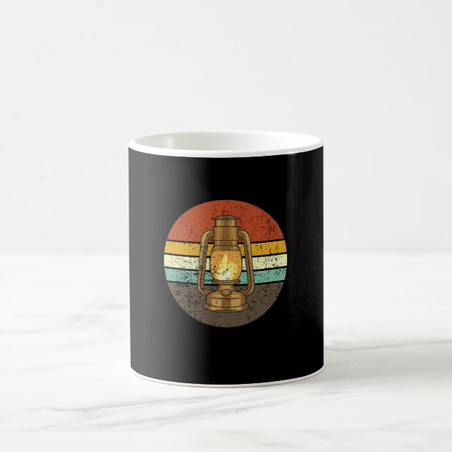Mug Lanterne de camping Retro (Centre)