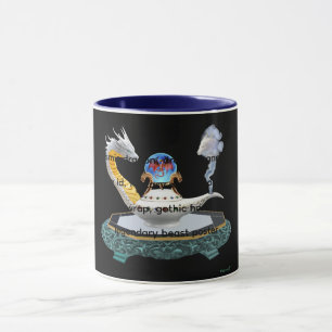 Mug Lanterne de dragon en céramique magique Art Fantas