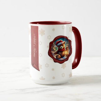 Mug Lanterne en eddy de Noël Bannière personnalisée Bl