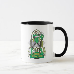 Mug Lanterne verte avec des lettres