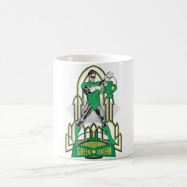 Mug Lanterne verte avec lettres (Centre)