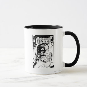 Mug Lanterne verte - beaucoup d'anneaux, noirs et