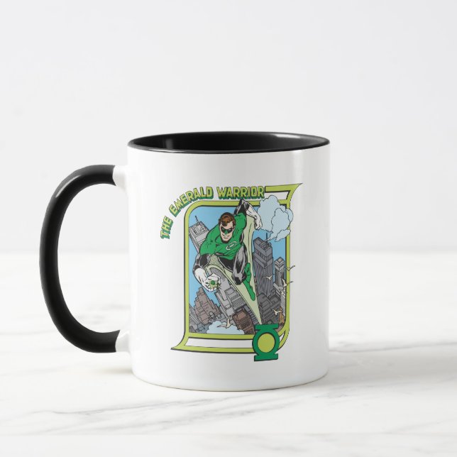 Mug Lanterne verte - Le Guerrier émeraude (Gauche)