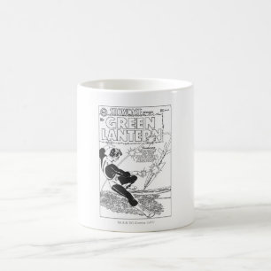 Mug Lanterne Verte - missile Runaway, noir et blanc