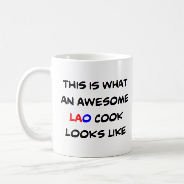 Mug lao cook, génial (Gauche)