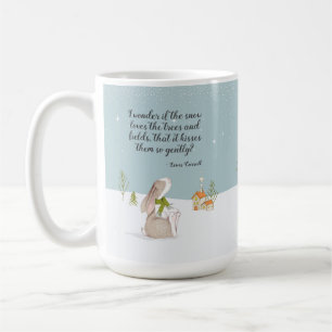 Mug Lapin Adorable Hiver