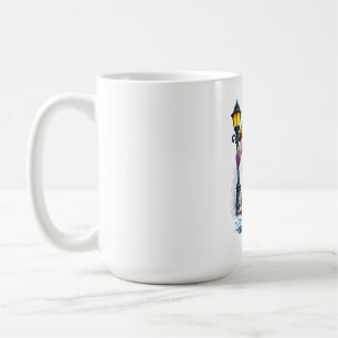 Mug Lapin arc-en-ciel mignon avec parapluie