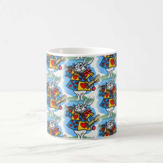 Mug Lapin blanc au pays des merveilles (Centre)