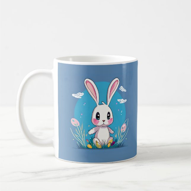 Mug Lapin blanc de Pâques (Gauche)