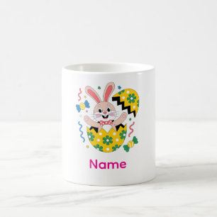 Mug Lapin de fête de Pâques qui jaillit 