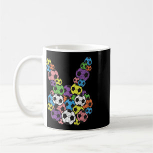 Mug Lapin de Pâques amateur de football Tête Ll Chasse