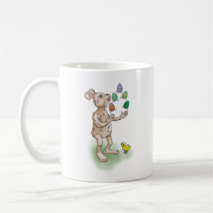 Mug Lapin de Pâques jongleur
