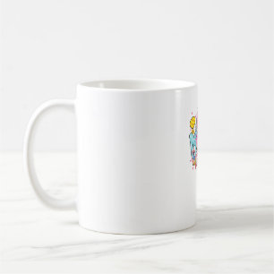 Mug Lapin de Pâques Maman Oreilles Coquette Nœud Lapin