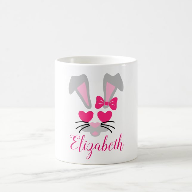 Mug lapin de Pâques personnalisé (Centre)