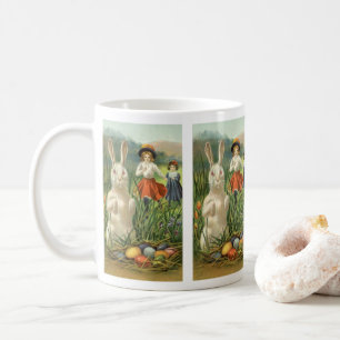 Mug Lapin de Pâques vintage et enfants Joyeuses Pâques