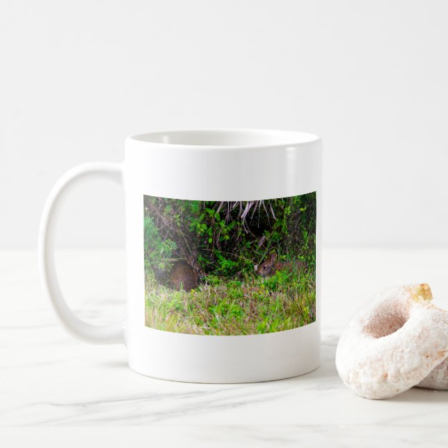 Mug Lapin lapin lièvre mignon animal (Avec donut)