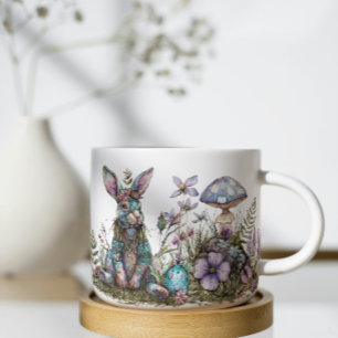 Mug Lapin mystique aux champignons