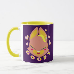 Mug lapin-renard aux tons pastel