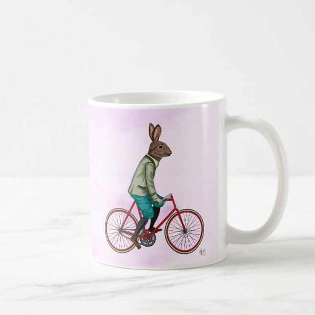 Mug Lapin Sur Vélo 3 (Droite)
