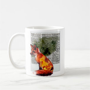 Mug L'aquarelle photo instantanée Fox