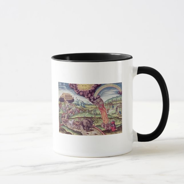Mug L'arche de Noé, illustration 'de Narratio brevis (Droite)