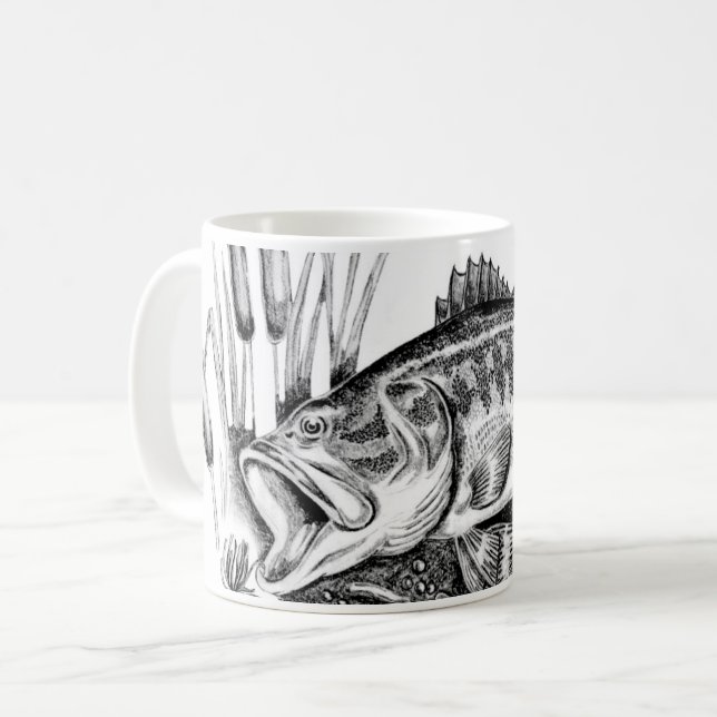 Mug Largemouth bass (Devant gauche)