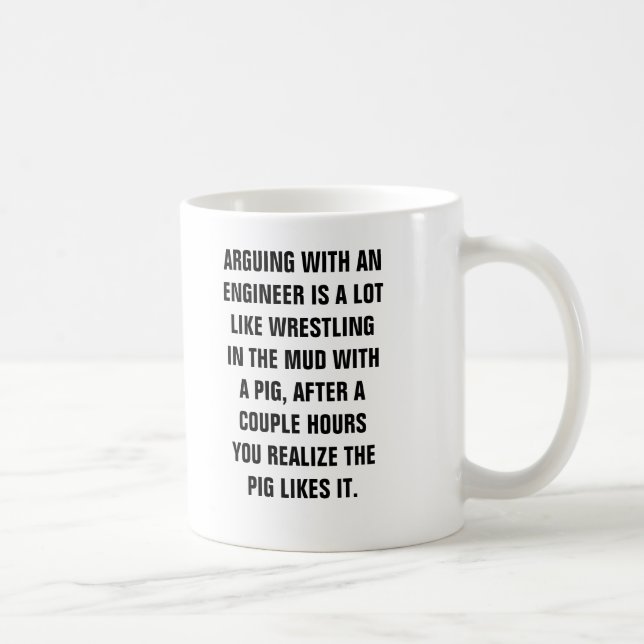 MUG L'ARGUMENTATION AVEC UN INGÉNIEUR EST BEAUCOUP (Droite)