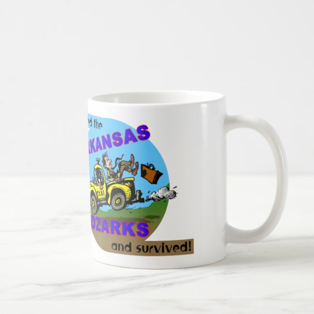 Mug L'Arkansas/visiteur/survivant d'Ozark (Droite)