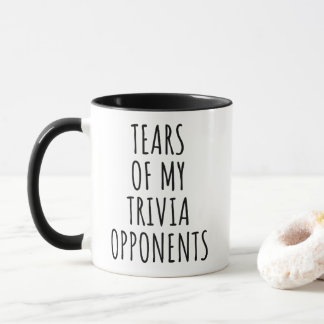Mug Larmes De Mes Adversaires De Trivia