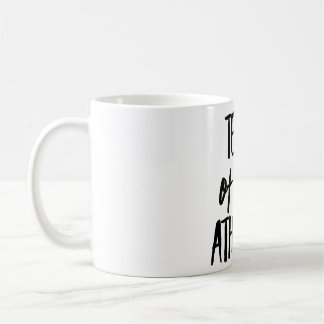 Mug Larmes de mon entraîneur d'athlètes café du matin