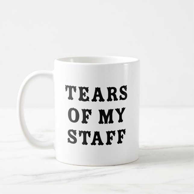 Mug Larmes de mon état-major (Gauche)