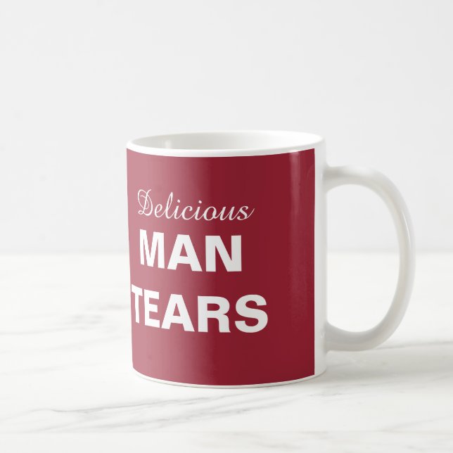 Mug Larmes délicieuses d'homme (Droite)