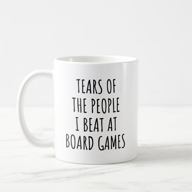 Mug Larmes Des Gens Que J'Ai Battu Aux Jeux De Conseil (Gauche)